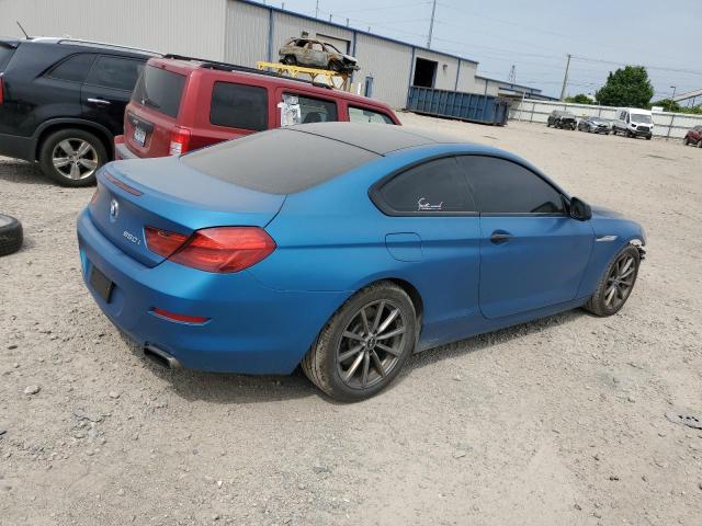 WBALX5C57CC894513 - 2012 BMW 650 XI BLUE photo 3