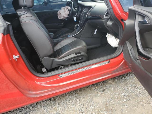 W04WJ3N57JG064410 - 2018 BUICK CASCADA SPORT TOURING RED photo 8