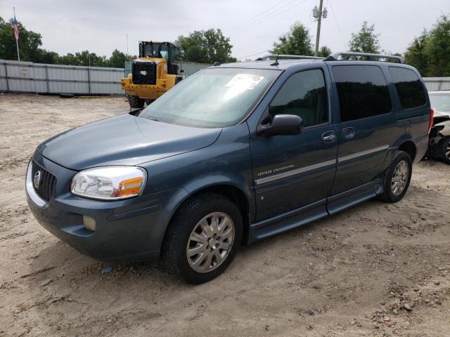 4GLDV131X6D220467 - 2006 BUICK TERRAZA INCOMPLETE BLUE photo 1