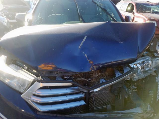 5TDBK3EH8DS196050 - 2013 TOYOTA HIGHLANDER BASE  photo 7