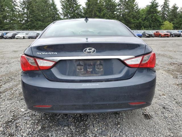 5NPEB4AC4BH240951 - 2011 HYUNDAI SONATA GLS BLUE photo 6