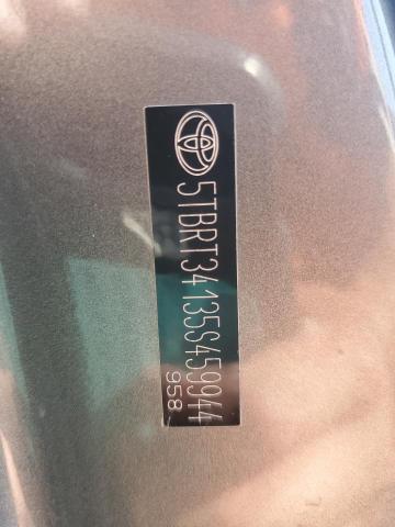 5TBRT34135S459944 - 2005 TOYOTA TUNDRA ACCESS CAB SR5 GRAY photo 12