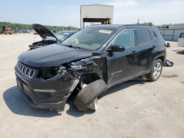 3C4NJDBB2JT403734 - 2018 JEEP COMPASS LATITUDE BLACK photo 1