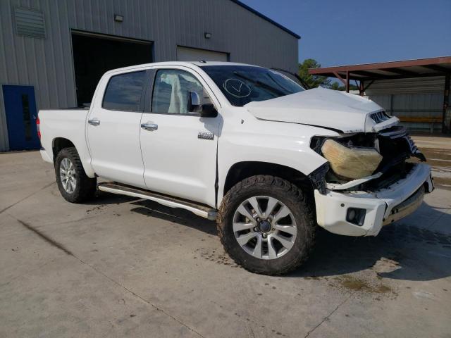 5TFAW5F10EX384778 - 2014 TOYOTA TUNDRA CREWMAX PLATINUM Weiß Foto 4