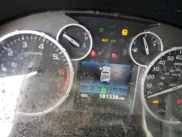 5TFAW5F10EX384778 - 2014 TOYOTA TUNDRA CREWMAX PLATINUM Weiß Foto 9