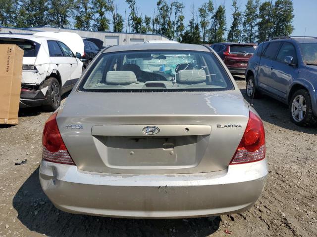 KMHDN46D75U028538 - 2005 HYUNDAI ELANTRA GLS TAN photo 6