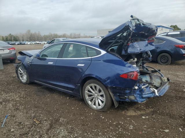 5YJSA1E21GF160597 - 2016 TESLA MODEL S Կապույտ լուսանկար 2