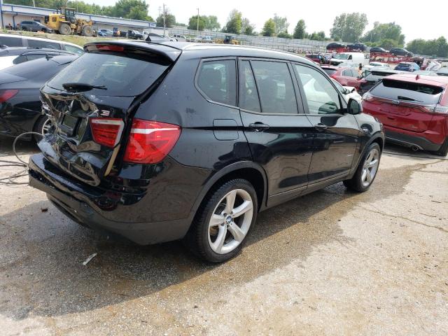 5UXWX9C56H0D97924 - 2017 BMW X3 XDRIVE28I BLACK photo 3