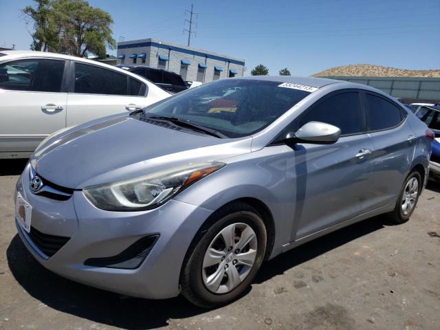 5NPDH4AE6GH700372 - 2016 HYUNDAI ELANTRA SE SILVER photo 1