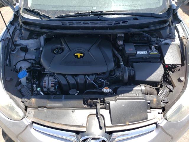 5NPDH4AE6GH700372 - 2016 HYUNDAI ELANTRA SE SILVER photo 11