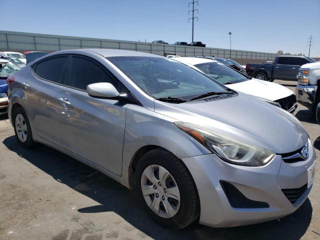 5NPDH4AE6GH700372 - 2016 HYUNDAI ELANTRA SE SILVER photo 4