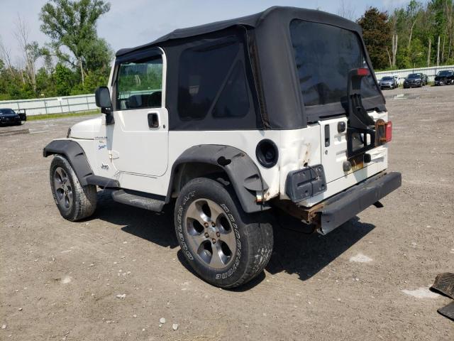 1J4FY19S9VP538878 - 1997 JEEP WRANGLER / SPORT WHITE photo 2