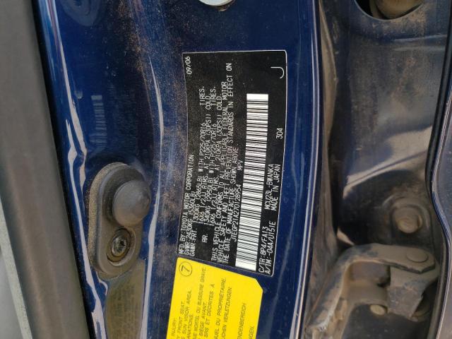 JTEGP21A270128954 - 2007 TOYOTA HIGHLANDER SPORT BLUE photo 12