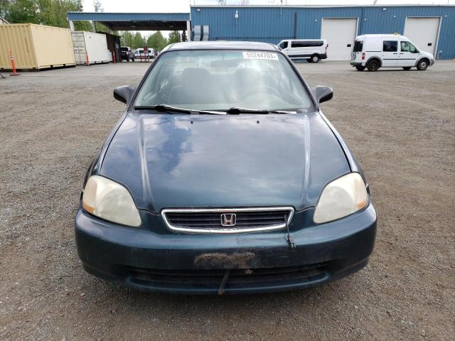 JHMEJ6628WS012438 - 1998 HONDA CIVIC DX GREEN photo 5