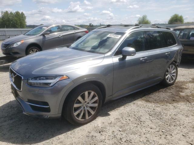 YV4A22PK0G1082766 - 2016 VOLVO XC90 T6 GRAY photo 1