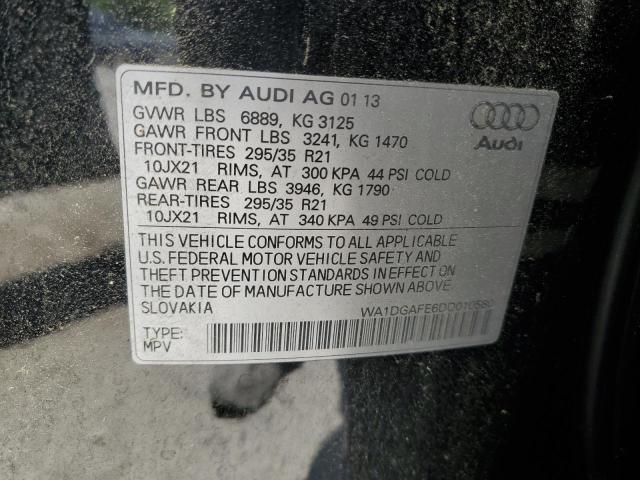 WA1DGAFE6DD010580 - 2013 AUDI Q7 PRESTIGE 黑色 照片 12