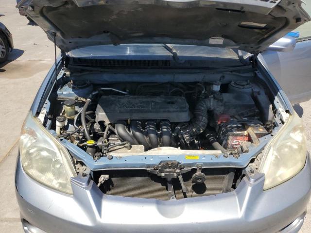 2T1KR32E65C446577 - 2005 TOYOTA COROLLA MA XR BLUE photo 11