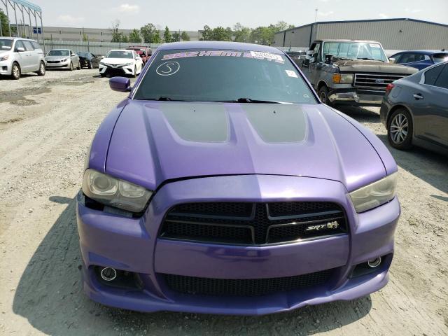 2C3CDXGJ1EH213913 - 2014 DODGE CHARGER SUPER BEE PURPLE photo 5