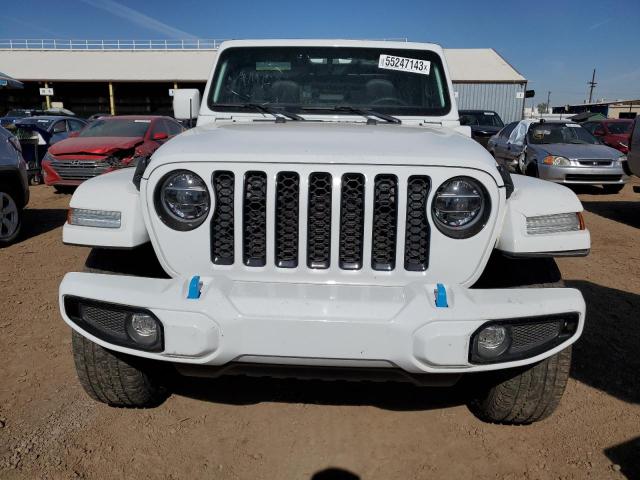 1C4JJXP68MW675831 - 2021 JEEP WRANGLER U SAHARA 4XE WHITE photo 5