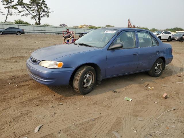 2T1BR12E8YC297596 - 2000 TOYOTA COROLLA VE BLUE photo 1