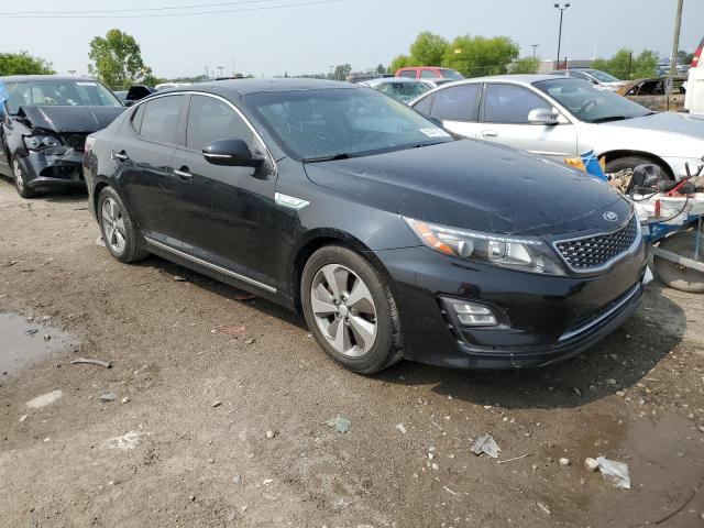 KNAGN4AD6E5067816 - 2014 KIA OPTIMA HYBRID BLACK photo 4