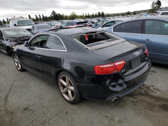 WAUDK78TX9A031134 - 2009 AUDI A5 QUATTRO BLACK photo 2