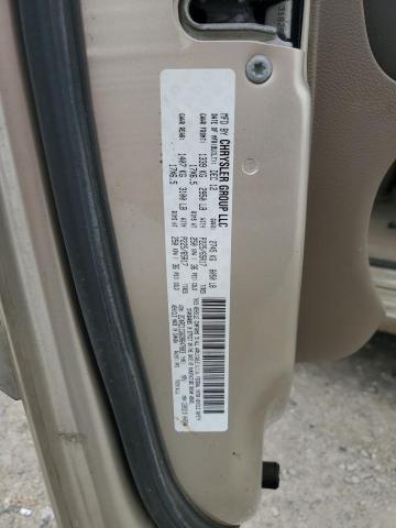 2C4RC1CG6DR647883 - 2013 CHRYSLER TOWN & COU TOURING L GOLD photo 13