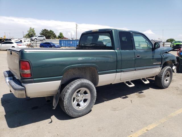 3B7HF13Z91M541693 - 2001 DODGE RAM 1500 GREEN photo 3