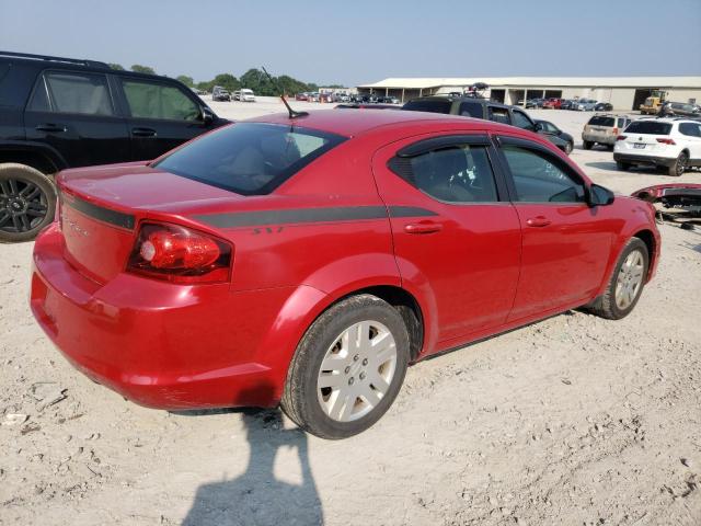 1B3BD4FB2BN546447 - 2011 DODGE AVENGER EXPRESS RED photo 3