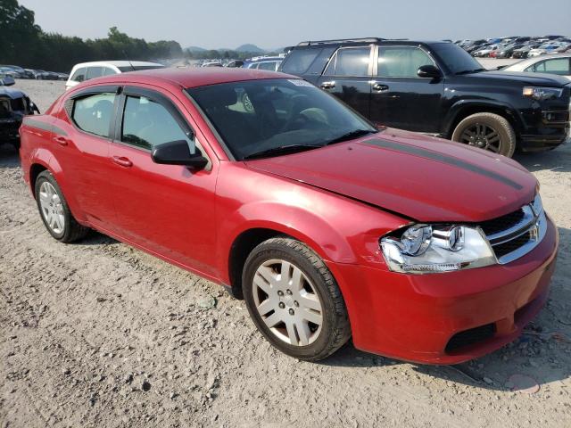 1B3BD4FB2BN546447 - 2011 DODGE AVENGER EXPRESS RED photo 4