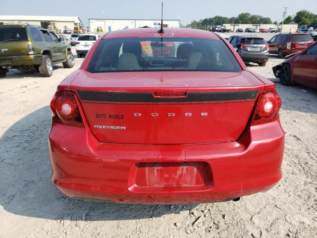 1B3BD4FB2BN546447 - 2011 DODGE AVENGER EXPRESS RED photo 6