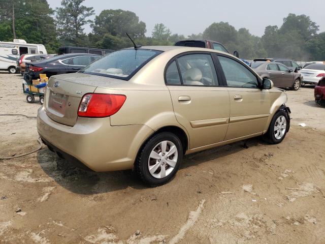 KNADH4A31B6736615 - 2011 KIA RIO BASE GOLD photo 3