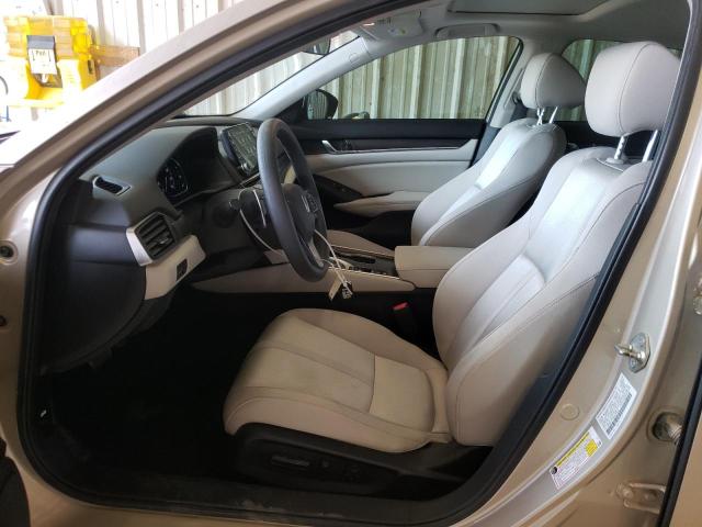 1HGCV3F48KA008033 - 2019 HONDA ACCORD HYBRID EX BEIGE photo 7