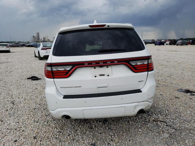 1C4RDHDG2KC820633 - 2019 DODGE DURANGO GT WHITE photo 6