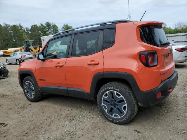 ZACCJBCT0FPB54465 - 2015 JEEP RENEGADE TRAILHAWK ORANGE photo 2