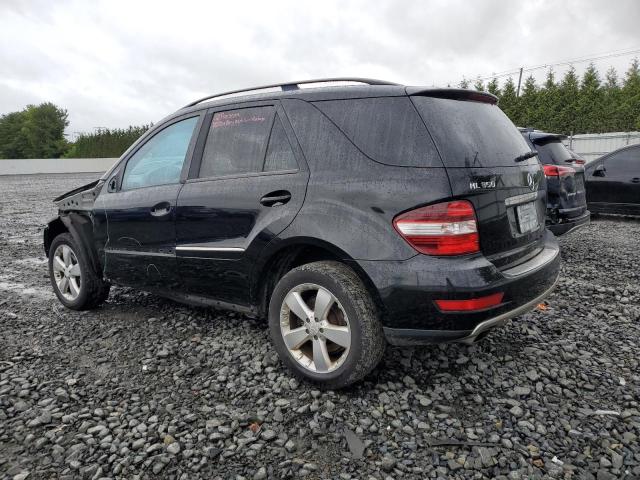 4JGBB86E39A492112 - 2009 MERCEDES-BENZ ML 350 BLACK photo 2