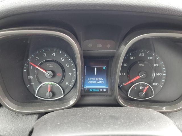 1G11D5RR0DF107729 - 2013 CHEVROLET MALIBU 1LT SILVER photo 9