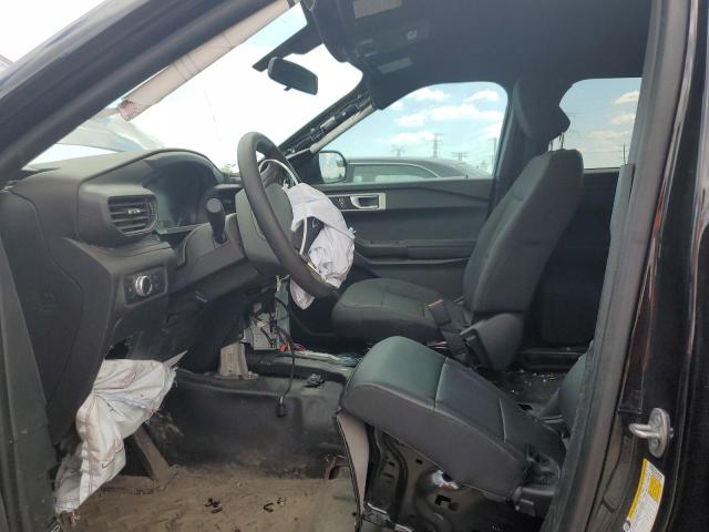 1FM5K8ABXNGC43307 - 2022 FORD EXPLORER POLICE INTERCEPTOR შავი ფოტო 7