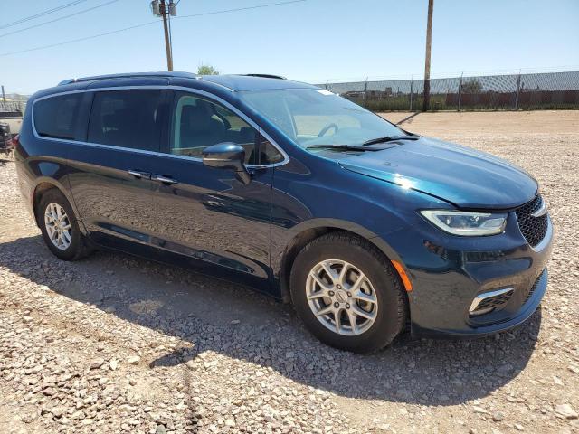 2C4RC1BG9MR601465 - 2021 CHRYSLER PACIFICA TOURING L أزرق صورة 4