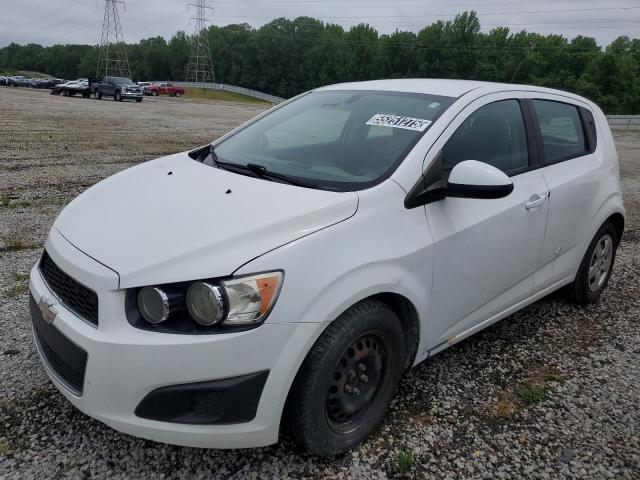 1G1JA6SH2F4121632 - 2015 CHEVROLET SONIC LS WHITE photo 1