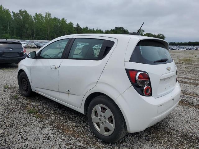 1G1JA6SH2F4121632 - 2015 CHEVROLET SONIC LS WHITE photo 2