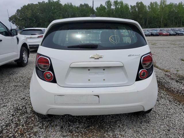 1G1JA6SH2F4121632 - 2015 CHEVROLET SONIC LS WHITE photo 6