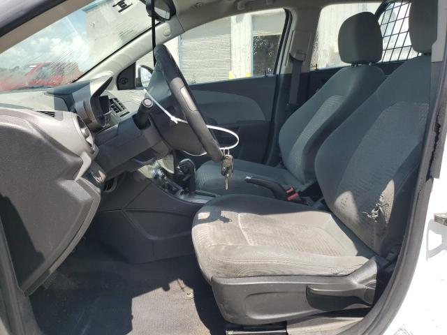 1G1JA6SH2F4121632 - 2015 CHEVROLET SONIC LS WHITE photo 7