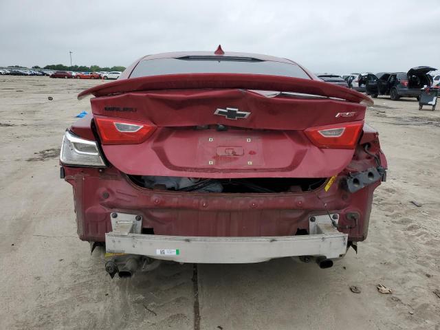 1G1ZG5ST4LF042608 - 2020 CHEVROLET MALIBU RS RED photo 6