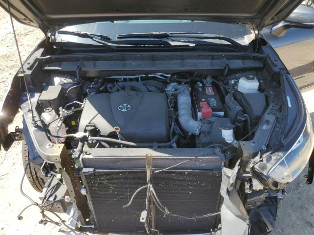 5TDGZRBH4LS043916 - 2020 TOYOTA HIGHLANDER XLE GRAY photo 12