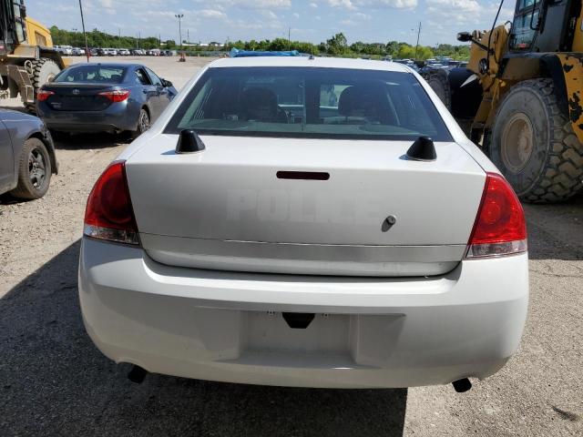 2G1WD5E32F1162328 - 2015 CHEVROLET IMPALA LIM POLICE WHITE photo 6