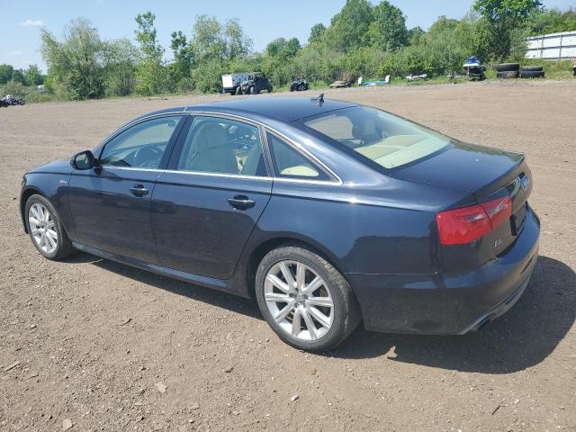 WAUHGAFC8EN052604 - 2014 AUDI A6 PRESTIGE ლურჯი ფოტო 2