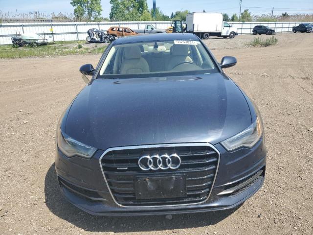 WAUHGAFC8EN052604 - 2014 AUDI A6 PRESTIGE ლურჯი ფოტო 5