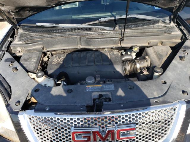 1GKKRTED2BJ228238 - 2011 GMC ACADIA DENALI BLACK photo 12