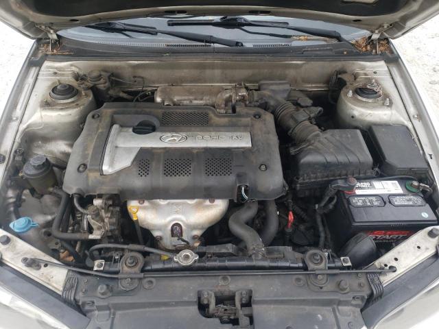 KMHDN46D05U023746 - 2005 HYUNDAI ELANTRA GLS SILVER photo 11